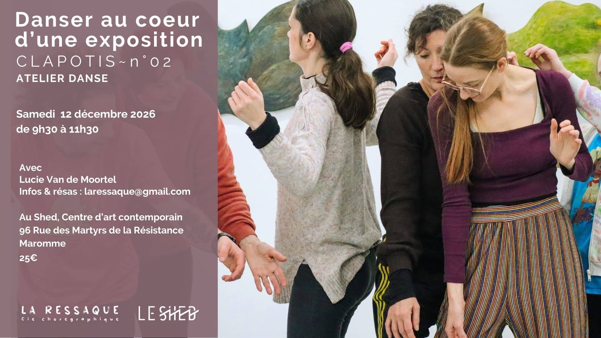 stage danse rouen maromme la ressaque exposition